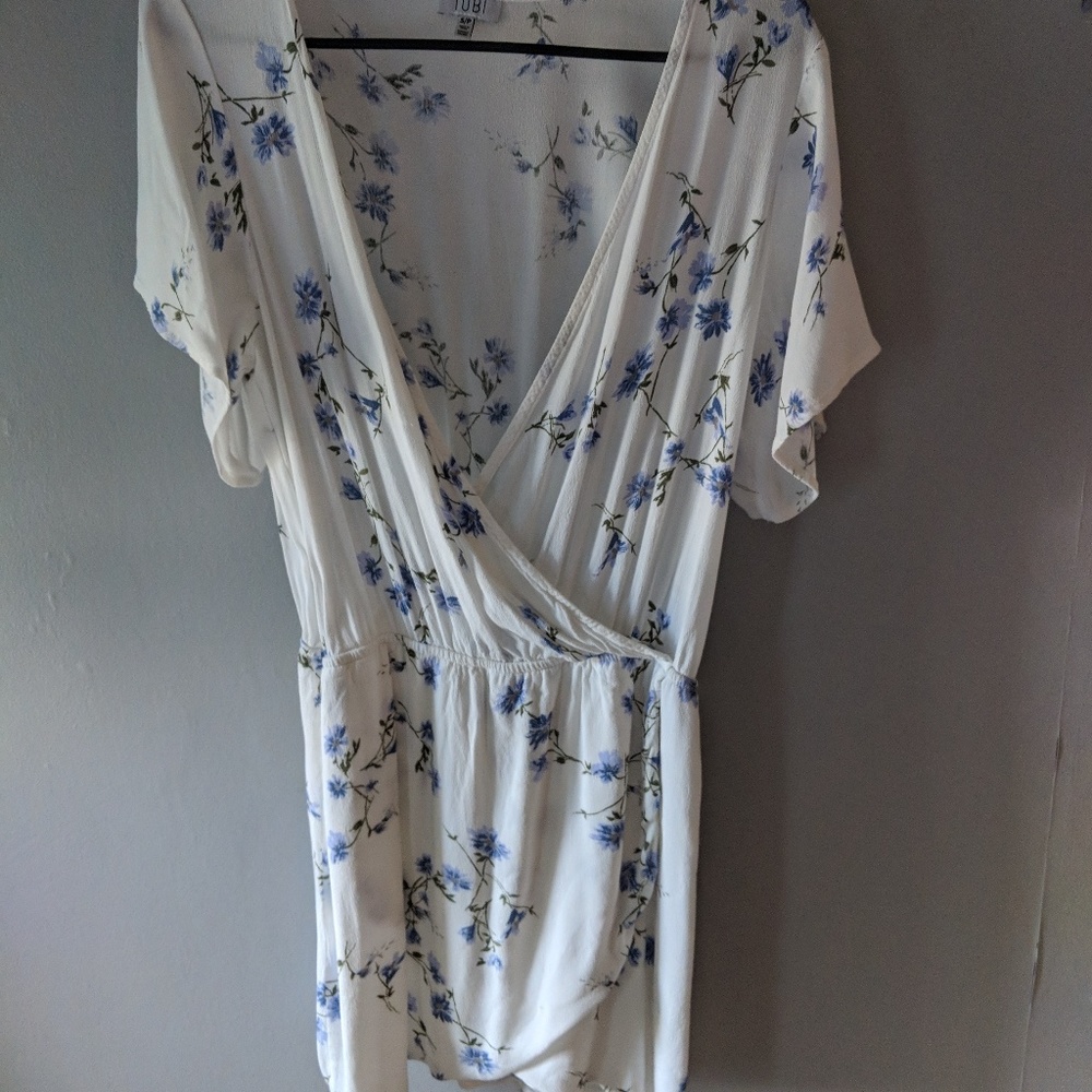 Tobi White Sundress